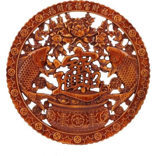 VZLX Wood Carved Applique Frame Corner Onlay Unpainted Furniture Home Door Decor Decoration Accessories Lucky