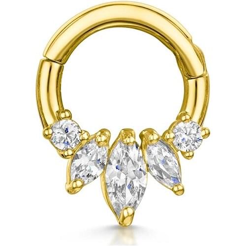 CANNER Earrings For Women Real 925 Sterling Silver Round Diamond Piercing Cartilage Stud Earrings Zircon Korean Gold Jewelry