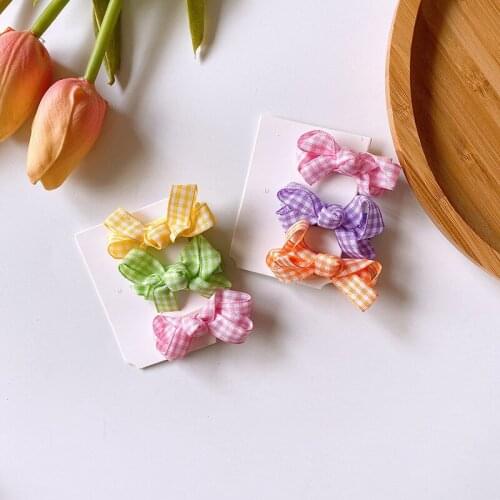 3PCS Childrens Hair Accessories Twist Bows Girls Hair Clip Baby Toddlers Side Barrettes Handmade Hairpin