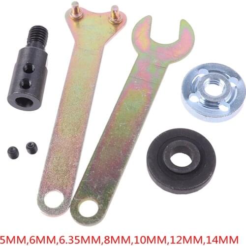 Saw Blade Adapter M10 5/8/10/12mm Drill Spindle Chuck Adapter Grinding Polishing Motor Shaft Connecting Rod Sleeve New