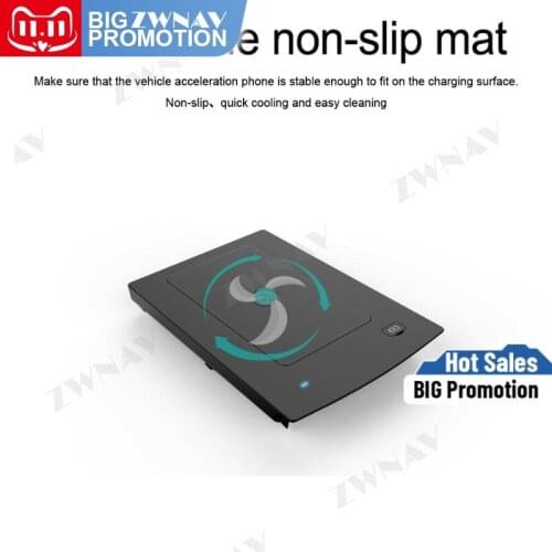 QI car infrared fast wireless charger For Honda INSPIRE 2019 infrared Wireless Charging Car Phone Holder for iphone/Samsung