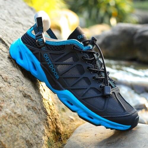 Quick Drying Aqua Sport Shoes for Men Women Couples Summer Hiking Sandals Upstream Wading Sneakers Outdoor Women Water Shoes Men