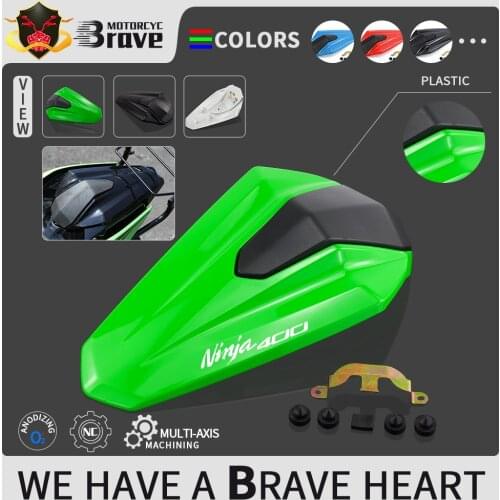 For Kawasaki Ninja 400 Z400 2018 2019 2020 NINJA400 Z 400 Accessorie Motorcycle Rear Seat Cover Cowl Solo Seat Cowl Rear