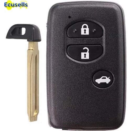 3 Button ASK312MHz Remote Key FCC ID:271451-0310 for Toyota Europe Mongolia TOY48 uncut insert key With Concave Position