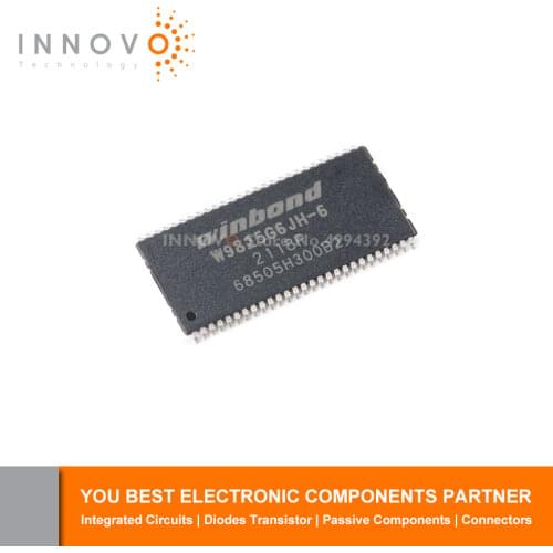 INNOVO 5pcs/lot W9825G6JH-6 W9825G6JH W9825 TSOP54 Free shipping New original