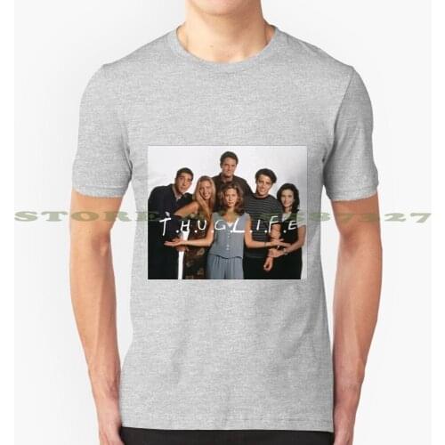 F.R.I.E.N.D.S - Thug Life Summer Funny T Shirt For Men Women Friend Friends Tv Serial Comedy Drama Funny Fun Awesome Oldschool