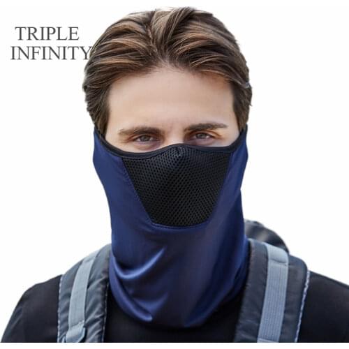 Summer Cycling Headband Bicycle Bandana Sports Fishing Face Cover Mens Scarf Ride Running Scarves Anti-UV Windproof Headwear
