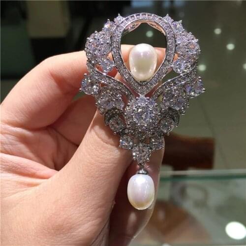 LISM Gold Brooches For Clothes