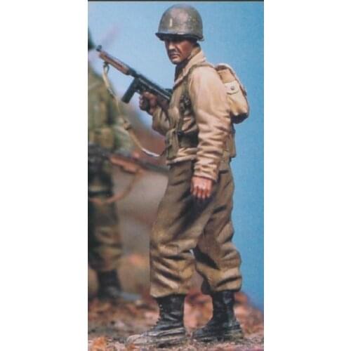 1:35 scale WW2 US tanks soldier WWII Resin Model Kit figure Free Shipping