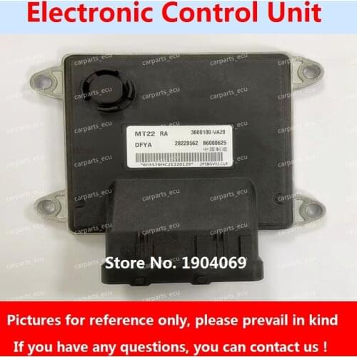 Engine Computer Board B6000701 28229562 28314337 3600100-KA18 MT22 ECU B6000625 28361411 3600100-VA20 For Dongfeng Sokon Car