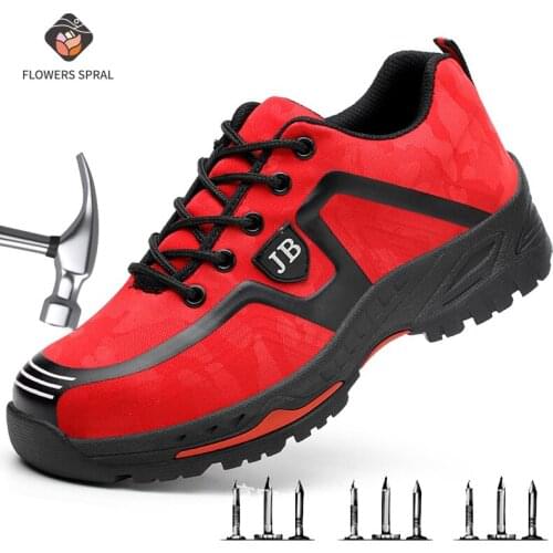 New Anti-Piercing Safety Shoes For Mens Sports Anti-Piercing Work Shoes Wear Resistant Soft Sole Safety Protection