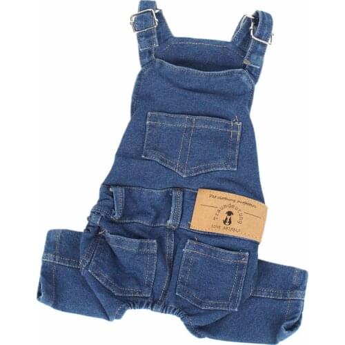 Dogs Clothes Overalls Jumpsuit For Pets Coat Outfit Small Dog Cats Costume Yorkshire Spring Ropa para perros Cachorro