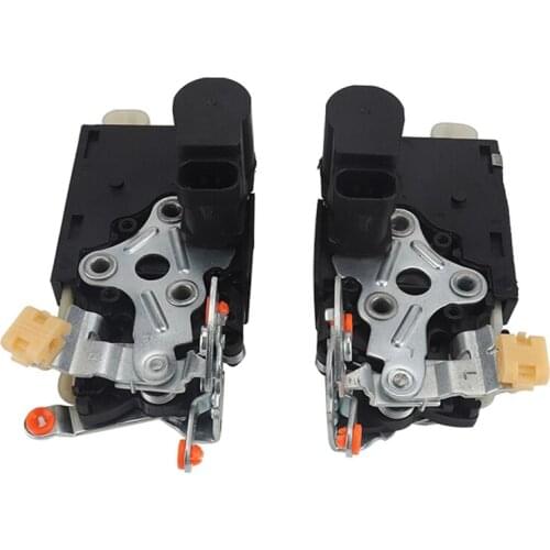 Pair of Power Door Lock Actuator with Latch for Chevrolet GMC Front Left & Right 15053681 15053682 15068499 15110643