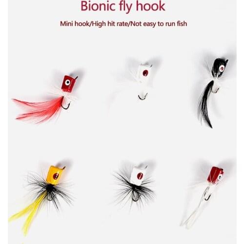 RQNQ 10pcs Metal Jig Head Barbed Hook Swim Jig Fishing Lure Feather Jighead Pike Trout Bass Fishing Jigs Fishing Tackle