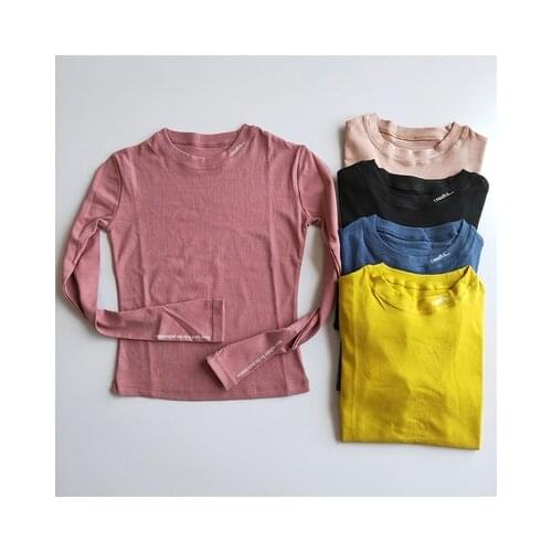 Sexy Women Letter Printing Sport Shirts Solid Color High Elastic Gym Yoga Top Running Breathable Long sleeve T-Shirt