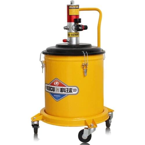 Grease Oil Pump High pressure oiler GZ-A9 pneumatic lubricating oil injector 30L filling machine for construction machinery