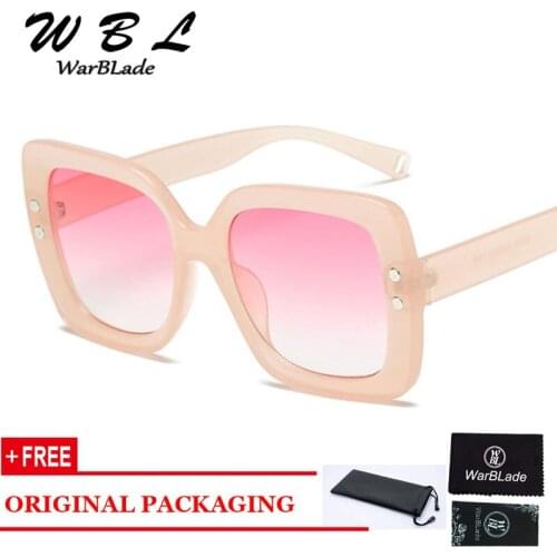 WarBLade New Fashion Women Sunglasses Square Brand Design Classic Vintage 2019 Personality Sun Glasses Shades UV400