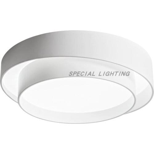 Nordic modern minimalist ceiling lamp atmosphere master bedroom warm and romantic round led minimalist lamps corridor aisle