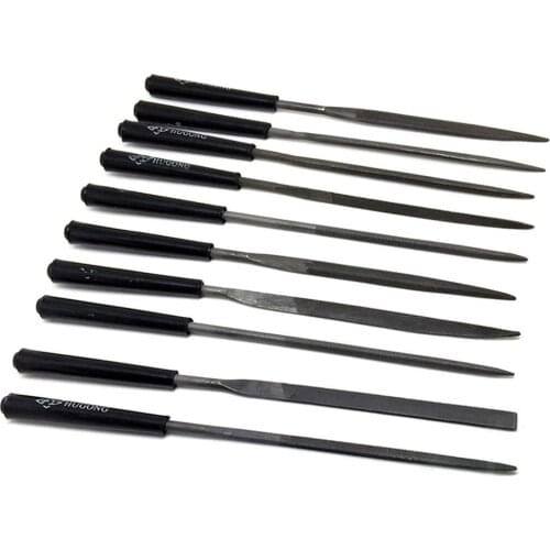 10 Pcs/set Bridge Grinding Knifes Repair Files for Guitar Ukulele Banjo Guitarra Accessories Stringed Musical Instruments