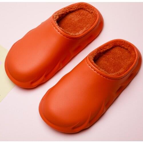Women Men Winter Couple Unisex Warm Fur Shoes Flats Leisure Lightweight Indoor Slipper Home Breathable Slip-on Loafer