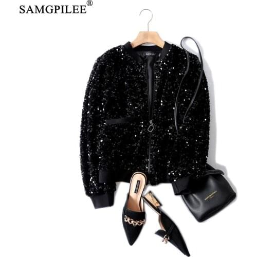 Coats Women Winter 2021 Casual Windbreaker Jacket Woman Full Sleeve Solid Stand Collar Zipper Slim Plus Size Jackets For Women