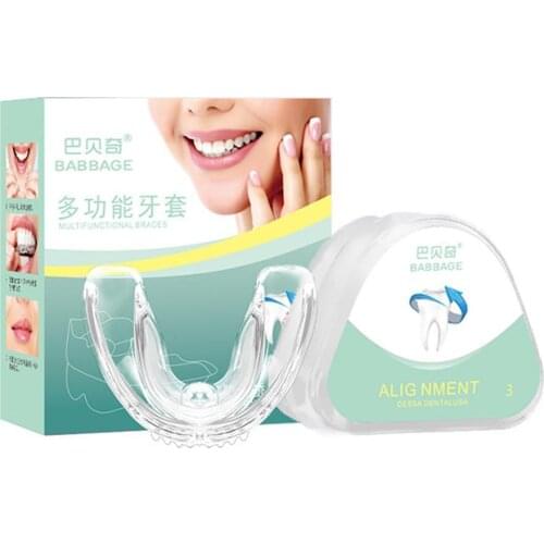 3 Stages Dental Orthodontic Braces Appliance Braces Alignment Trainer Teeth Retainer Bruxism Mouth Guard Teeth Straightener