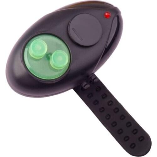 1 Pc Fishing Bite Alarm Electronic Buffer Buzzer Volume Adjustment Loud Light Warning Fishing Strike Alert for Fishing Rods Line