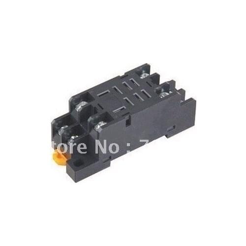 20pcs PTF08A PTF-08A Mini Relay Socket Base For LY2NJ JQX-13F