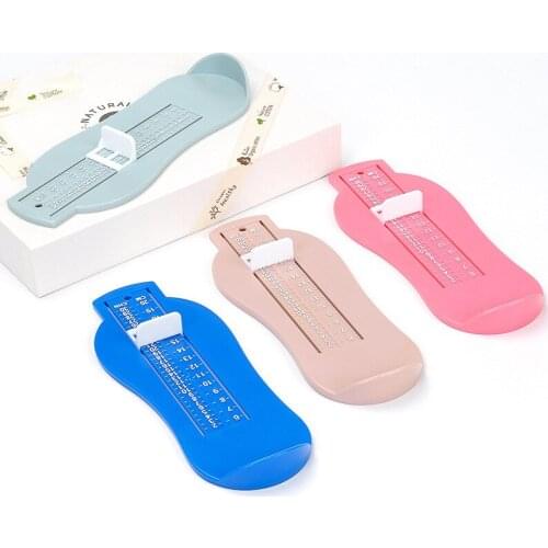 8 Colour Foot Measure Tool Gauge Childen Measure Enough Length Shoes Helper Size Measuring Ruler Tools Adults Shoe Fittings