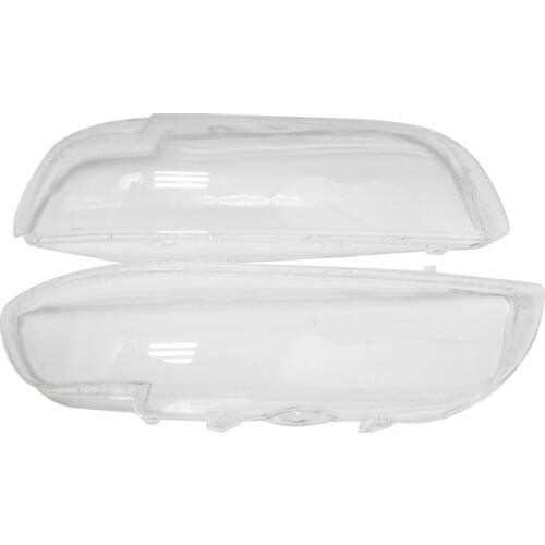 Car Headlight Cover Shell Clear Glass Lens Car Headlamp Lense Car Light Cover for Bmw 5 Series E39 518 520 523 52