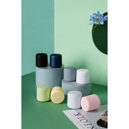 LittleFUN Wireless Bluetooth Speaker TWS Portable Outdoor Loudspeaker Stereo Surround Bass Box Mini Column TWO Devices Same Time