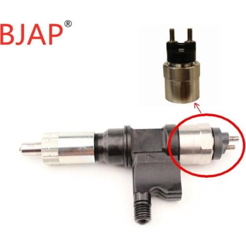 BJAP 095000-5471 19# Fuel Injector Electric Solenoid Valve E1022014 Auto CR Parts Injection Head for I suzu N-Series