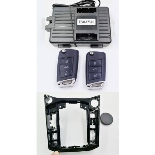 For Volkswagen Lavida Plus 2019 Car add push button Start stop Remote key start stop keyless go system+mobilephone APP Control