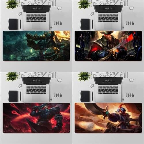 FHNBLJ Top Quality League of Legends Gangplank Unique Desktop Pad Game Mousepad Free Shipping Large Mouse Pad Keyboards Mat