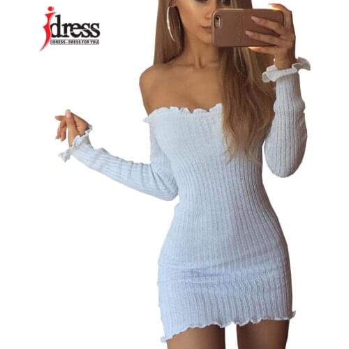 Модные вязаные платья Hambelela China At AliExpress