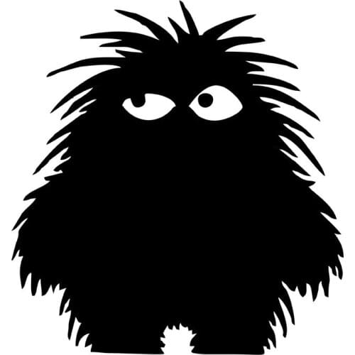 MIGNATIS - Thoughtful Puppy Hedgehog Effect Sticker Paste Mural Art Decal For Car Window Loptop Decoration Vinyl Stickers Waterp