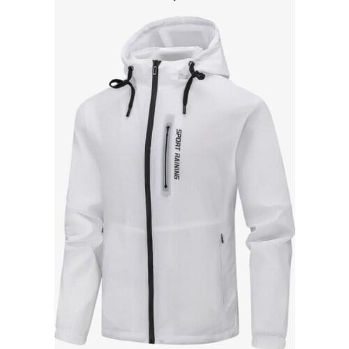 2021 Men Fashion Windbreaker Jacket Coat Zipper Jacket Men Clothing Streetwear Outwear Windbreaker