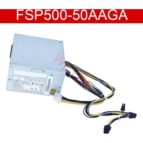 Original FSP500-50AAGA Power Supply MAX Output 500W Fully Tested