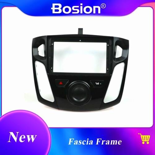 2Din Car Radio Fascia Frame Fit for Ford Focus 2012-2017 Car DVD GPSPanel Dash Kit Installation Frame Trim Bezel Fascias