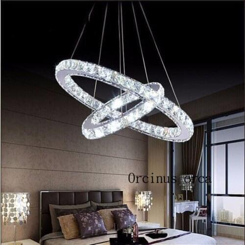 Modern LED Crystal Chandelier Lights Lamp For Living Room Cristal Lustre Chandeliers Lighting Pendant Hanging Ceiling Fixtures
