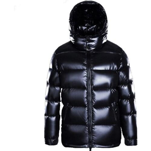 ZVAQS Men's Down Jackets With A Hood