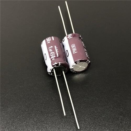 10Pcs/100pcs 1uF 450V NICHICON PM Series 10x16mm 450V1uF Low Impedance Aluminum Electrolytic capacitor
