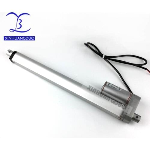 12V 24V 500mm/20inch stroke 900N /198LBS micro linear actuator electric linear actuator TV lift high speed DC motor