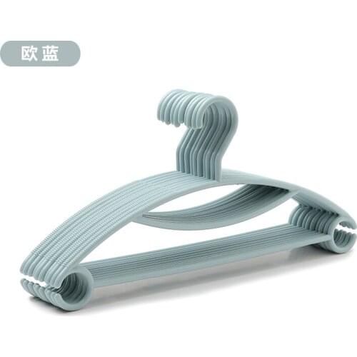 20pcs/lot 41cm Non-slip Windproof and Traceless Adult Household Hangers Clothing Store Drying Rack Plastic Hanger