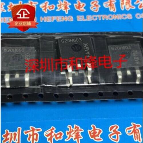 Free shipping 20PCS IGB20N60H3 G20H603 TO-263 600V 40A