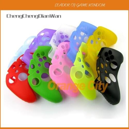ChengChengDianWan Colors high quality silicone cover case for xbox one xboxone controller silicone gel protective case 10pcs/lot