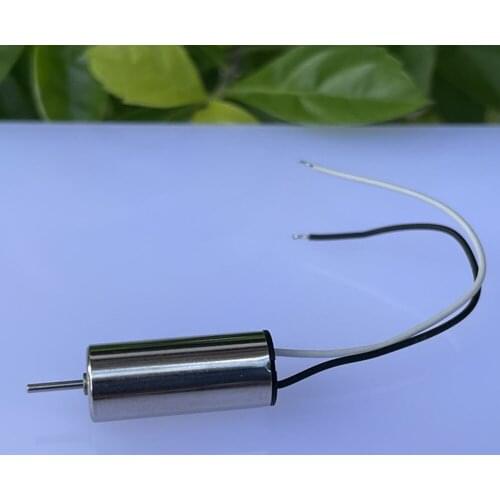 Black miniature 716 model airplane coreless motor DC 3.7V 50000RPM high speed strong magnetic NdFeB coreless motor