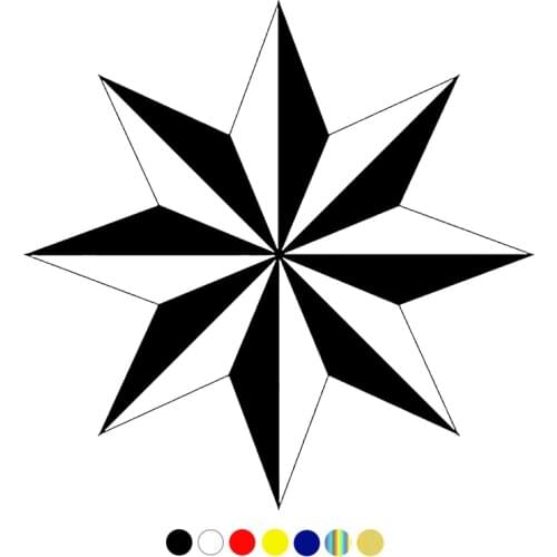 CS-1102#15*15cm Thieves star funny car sticker vinyl decal silver/black for auto car stickers styling