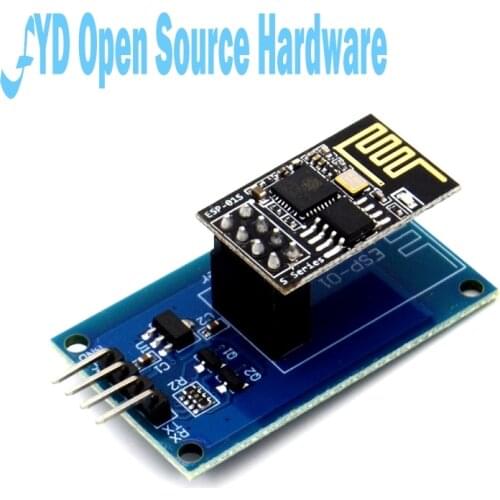 ESP8266 ESP-01 ESP01S Serial Wireless WIFI Module For Transceiver Receiver Adapter Board Raspberry Pi UNO-R3 One 3.3V 5V