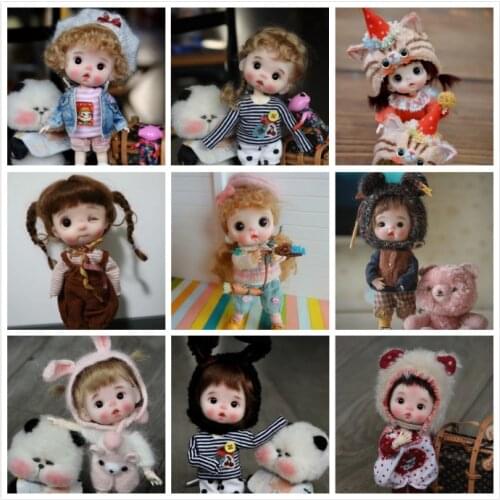 OB11 Handmade doll customization dolls Mini Doll cute doll